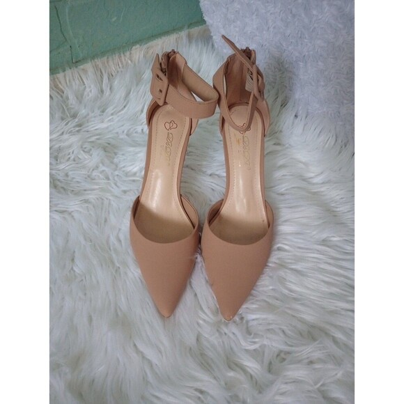 dbdk fashion Women’s Pump Nude high heels Size 9 - Picture 2 of 8